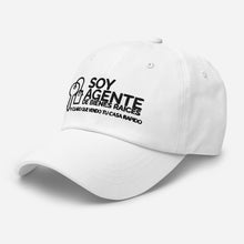Load image into Gallery viewer, GORRA SOY AGENTE DE BIENES RAICES Y CLARO QUE VENDO TU CASA RAPIDO