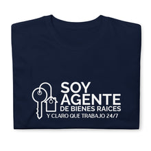 Load image into Gallery viewer, Camiseta unisex CLARO QUE TRABAJO 24/7