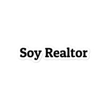 Load image into Gallery viewer, Pegatinas troqueladas (in) SOY REALTOR