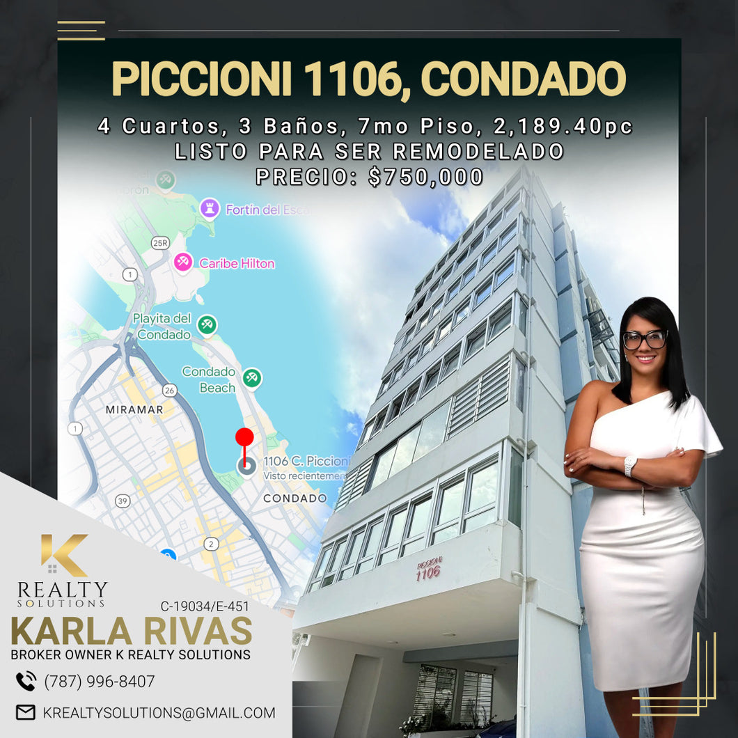 Condominio Piccioni, Condado